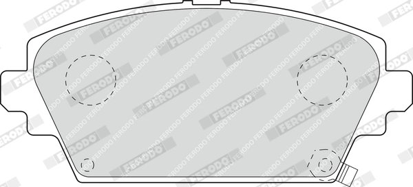 Set placute frana Ferodo FDB1439