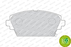 Set placute frana Ferodo FDB1439