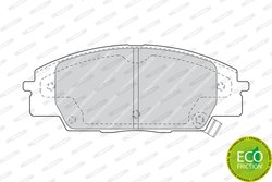 Set placute frana Ferodo FDB1444