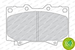 Set placute frana Ferodo FDB1456
