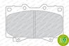 Set placute frana Ferodo FDB1456