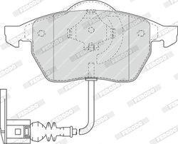 Set placute frana Ferodo FDB1463