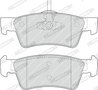 SET PLACUTE FRANA FERODO FDB1460 - Compatibil cu PORSCHE, VW