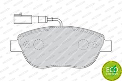 Set placute frana Ferodo FDB1467