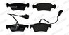 SET PLACUTE FRANA FERODO FDB1460 - Compatibil cu PORSCHE, VW
