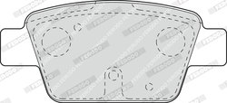 SET PLACUTE FRANA FERODO FDB1469 - Compatibil cu ALFA ROMEO, FIAT, LANCIA