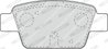 SET PLACUTE FRANA FERODO FDB1469 - Compatibil cu ALFA ROMEO, FIAT, LANCIA