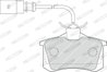SET PLACUTE FRANA FERODO FDB1481 - Compatibil cu AUDI, FORD, SEAT, SKODA, VW