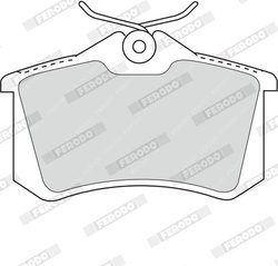 Set placute frana Ferodo FDB1491
