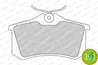 SET PLACUTE FRANA FERODO FDB1491 - Compatibil cu AUDI, CITROEN, PEUGEOT, RENAULT, SEAT, VW