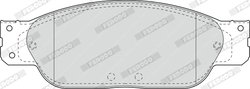 Set placute frana Ferodo FDB1485