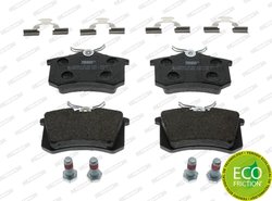 SET PLACUTE FRANA FERODO FDB1491 - Compatibil cu AUDI, CITROEN, PEUGEOT, RENAULT, SEAT, VW