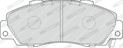 Set placute frana Ferodo FDB1505