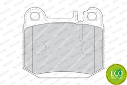 Set placute frana Ferodo FDB1512