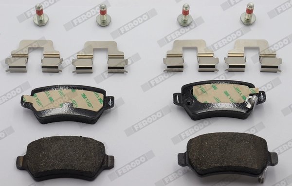 SET PLACUTE FRANA FERODO FDB1521 - Compatibil cu CHEVROLET, CHRYSLER, KIA, OPEL, VAUXHALL