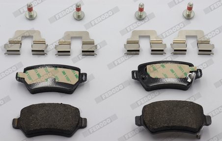 SET PLACUTE FRANA FERODO FDB1521 - Compatibil cu CHEVROLET, CHRYSLER, KIA, OPEL, VAUXHALL