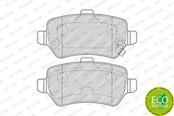 SET PLACUTE FRANA FERODO FDB1521 - Compatibil cu CHEVROLET, CHRYSLER, KIA, OPEL, VAUXHALL