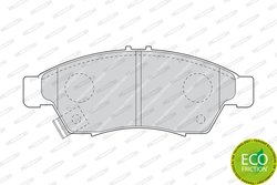 Set placute frana Ferodo FDB1533