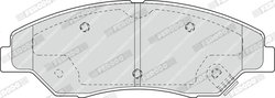 Set placute frana Ferodo FDB1536