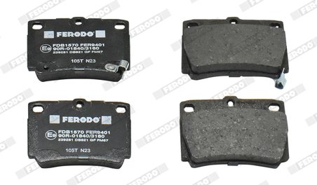 SET PLACUTE FRANA FERODO FDB1570 - Compatibil cu MITSUBISHI