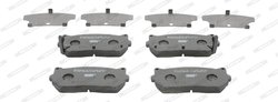 SET PLACUTE FRANA FERODO FDB1569 - Compatibil cu KIA