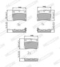 SET PLACUTE FRANA FERODO FDB1570 - Compatibil cu MITSUBISHI