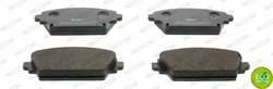 SET PLACUTE FRANA FERODO FDB1580 - Compatibil cu NISSAN