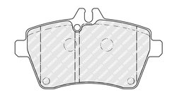 SET PLACUTE FRANA FERODO FDB1593 - Compatibil cu MERCEDES-BENZ