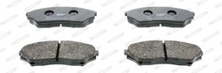 SET PLACUTE FRANA FERODO FDB1596 - Compatibil cu MITSUBISHI