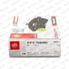 SET PLACUTE FRANA FERODO FDB1593 - Compatibil cu MERCEDES-BENZ