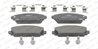 Set placute frana Ferodo FDB1601