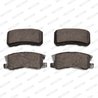 SET PLACUTE FRANA FERODO FDB1604 - Compatibil cu CITROEN, MITSUBISHI, PEUGEOT