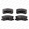 SET PLACUTE FRANA FERODO FDB1604 - Compatibil cu CITROEN, MITSUBISHI, PEUGEOT