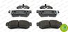 Set placute frana Ferodo FDB1606