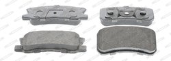SET PLACUTE FRANA FERODO FDB1604 - Compatibil cu CITROEN, MITSUBISHI, PEUGEOT
