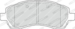 Set placute frana Ferodo FDB1612