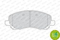 Set placute frana Ferodo FDB1621