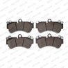 SET PLACUTE FRANA FERODO FDB1625 - Compatibil cu PORSCHE, VW