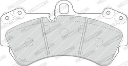 SET PLACUTE FRANA FERODO FDB1625 - Compatibil cu PORSCHE, VW