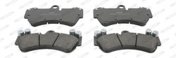 SET PLACUTE FRANA FERODO FDB1625 - Compatibil cu PORSCHE, VW