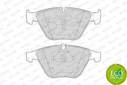 Set placute frana Ferodo FDB1628