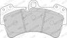 SET PLACUTE FRANA FERODO FDB1626 - Compatibil cu AUDI, PORSCHE, VW