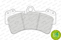 SET PLACUTE FRANA FERODO FDB1626 - Compatibil cu AUDI, PORSCHE, VW