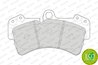 SET PLACUTE FRANA FERODO FDB1626 - Compatibil cu AUDI, PORSCHE, VW