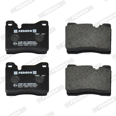 Set placute frana Ferodo FDB163