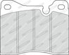 Set placute frana Ferodo FDB163
