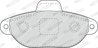 SET PLACUTE FRANA FERODO FDB1630 - Compatibil cu FIAT, LANCIA