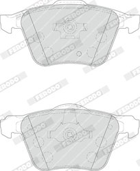 Set placute frana Ferodo FDB1631