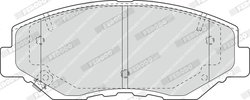 Set placute frana Ferodo FDB1658