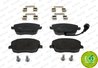SET PLACUTE FRANA FERODO FDB1662 - Compatibil cu SEAT, SKODA, VW
